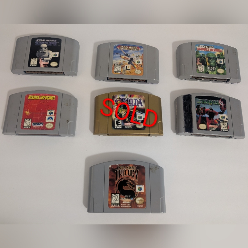 Nintendo 64 Classic Games - Tested ($10-$35)